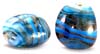 Uneven oval Pattern Beads - click here for large view
